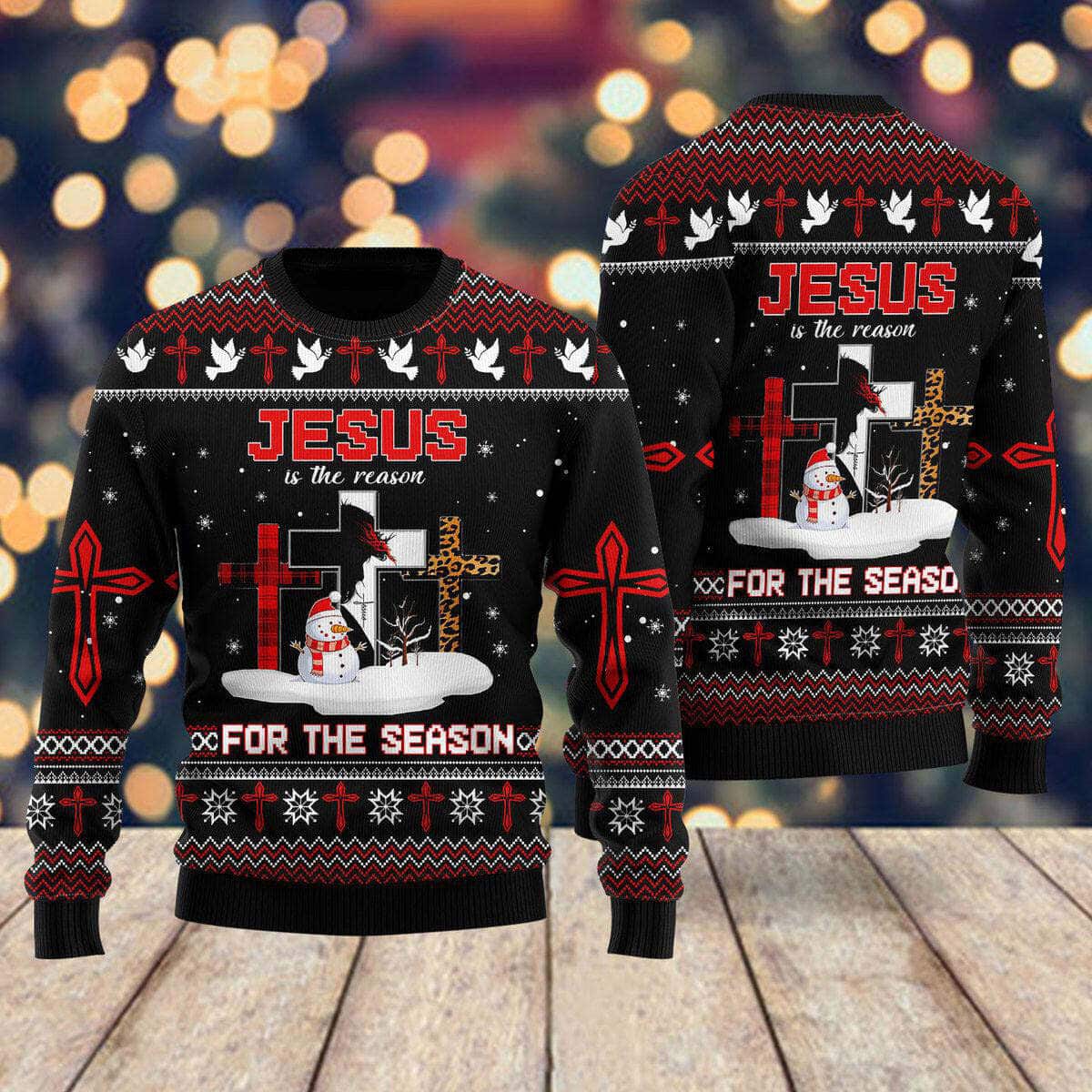 Jesus Is The Reason For The Season Ugly Christmas Ugly Christmas Sweater God Gifts Jesus Is The Reason For The Season Ugly Christmas Ugly Christmas Sweater God Gifts