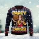 Jesus Party Savior Ugly Christmas Ugly Christmas Sweater Christian Religious Gift Jesus Party Savior Ugly Christmas Ugly Christmas Sweater Christian Religious Gift
