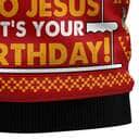 Jesus's Birthday Ugly Christmas Ugly Christmas Sweater Christian Religious Gift