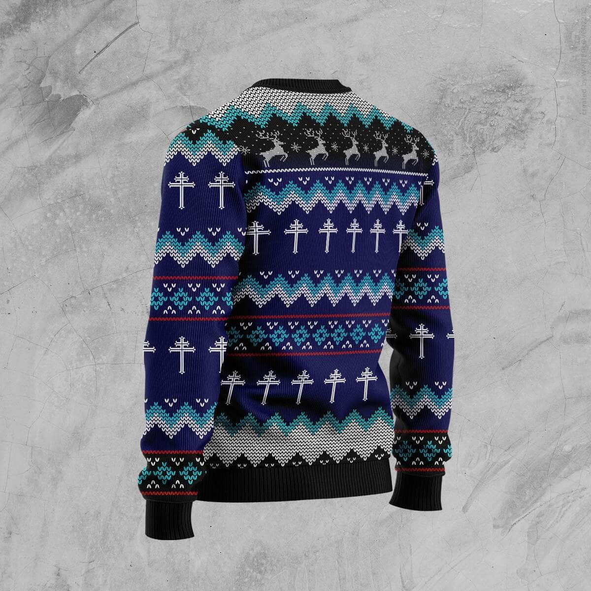 Jesus Is My Savior Jesus Believer Ugly Christmas Ugly Christmas Sweater Christian Religious Gift Jesus Is My Savior Jesus Believer Ugly Christmas Ugly Christmas Sweater Christian Religious Gift