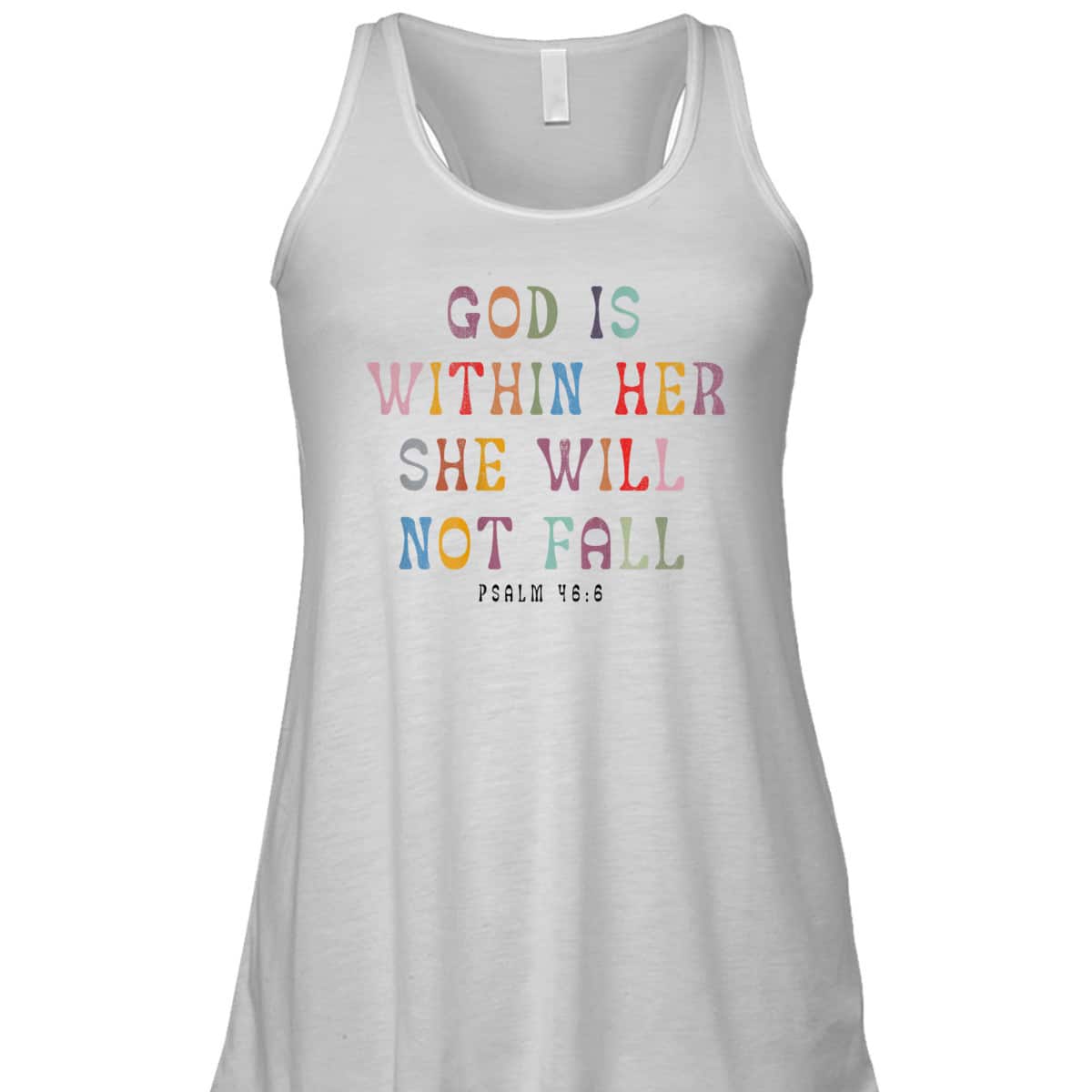 God Is Within Her She Will Not Fall Christian T-Shirt For Friend God Is Within Her She Will Not Fall Christian T-Shirt For Friend