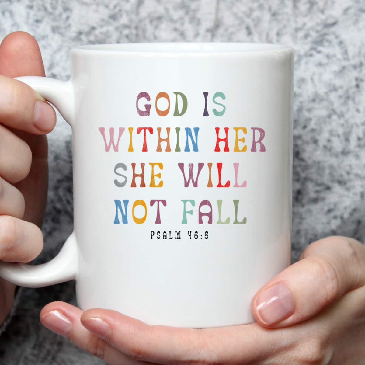 God Is Within Her She Will Not Fall Christian T-Shirt For Friend God Is Within Her She Will Not Fall Christian T-Shirt For Friend