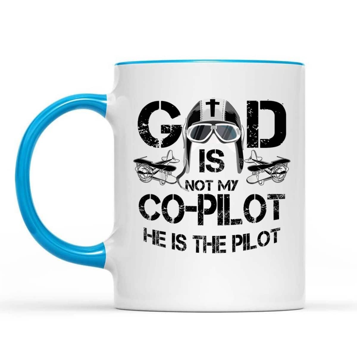 Cool God Is My Pilot Funny Christian Airplane Control Gift T-Shirt Cool God Is My Pilot Funny Christian Airplane Control Gift T-Shirt