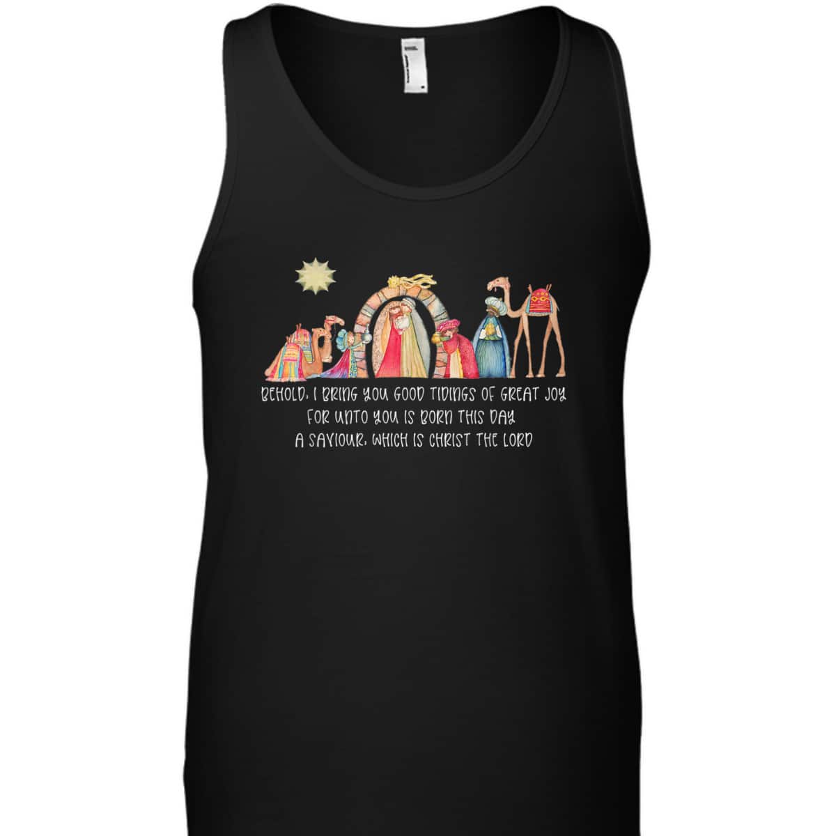 Nativity Scene Jesus Birth Christian Christmas T-Shirt Nativity Scene Jesus Birth Christian Christmas T-Shirt