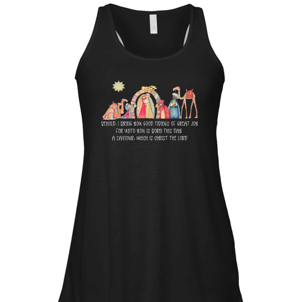 Nativity Scene Jesus Birth Christian Christmas T-Shirt Nativity Scene Jesus Birth Christian Christmas T-Shirt