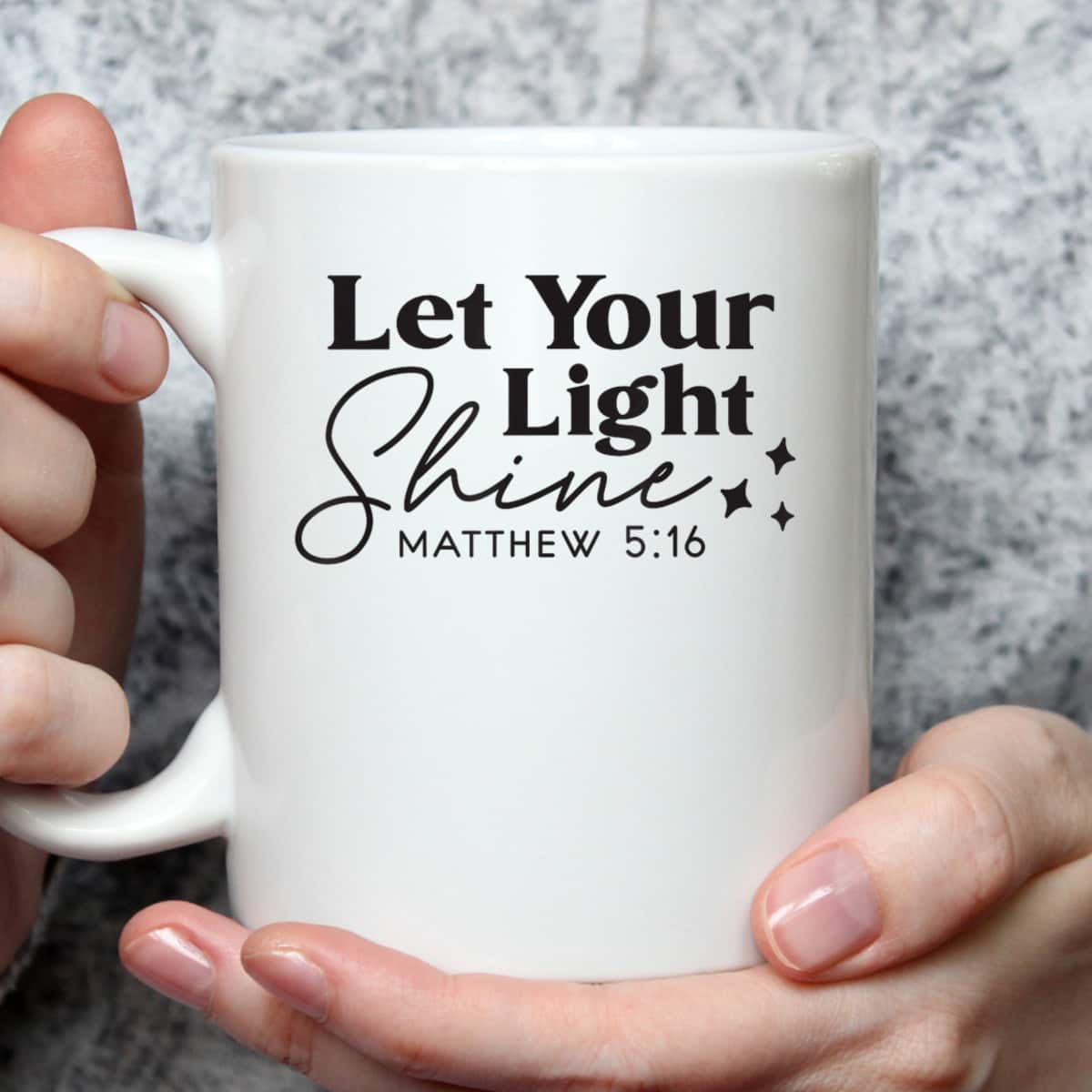 Let Your Light Shine Christian Bible Verse Top Faith Matthew 5:16 T-Shirt