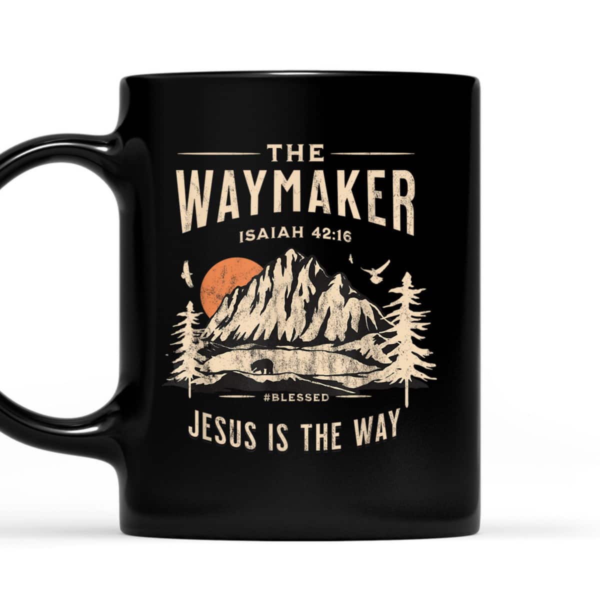 Jesus Christ Waymaker Bible Verse Isaiah 42:16 Jesus Is The Way T-Shirt Jesus Christ Waymaker Bible Verse Isaiah 42:16 Jesus Is The Way T-Shirt