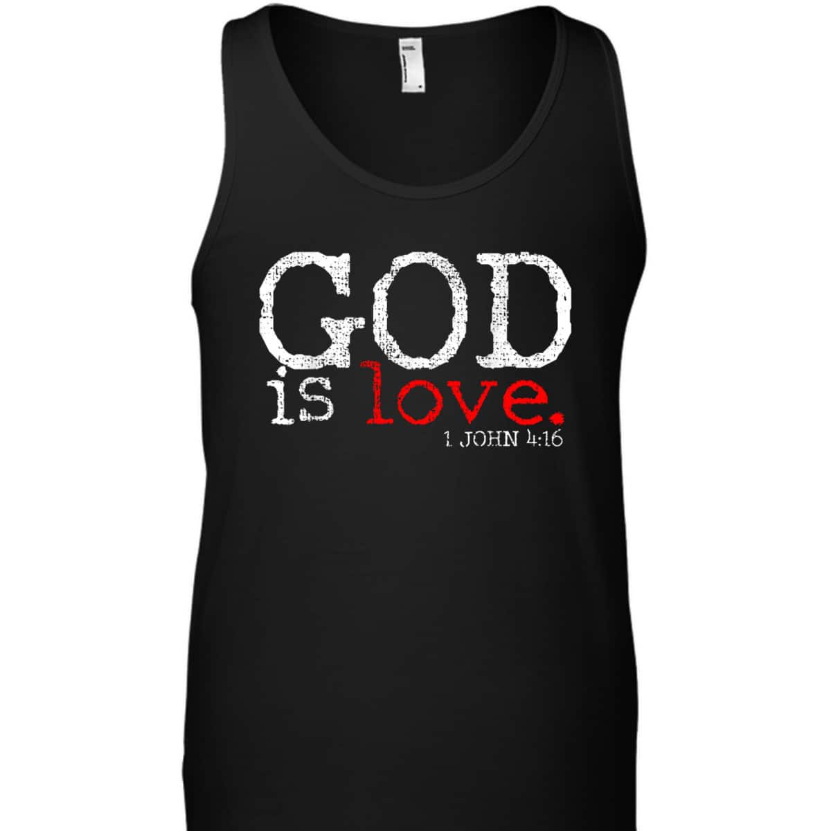 Christians God Is Love Vintage Bible Verse 1 John 4:16 T-Shirt