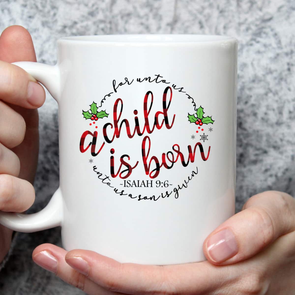 For Unto Us A Child Is Born Christmas Xmas Jesus Bible Verse T-Shirt For Unto Us A Child Is Born Christmas Xmas Jesus Bible Verse T-Shirt