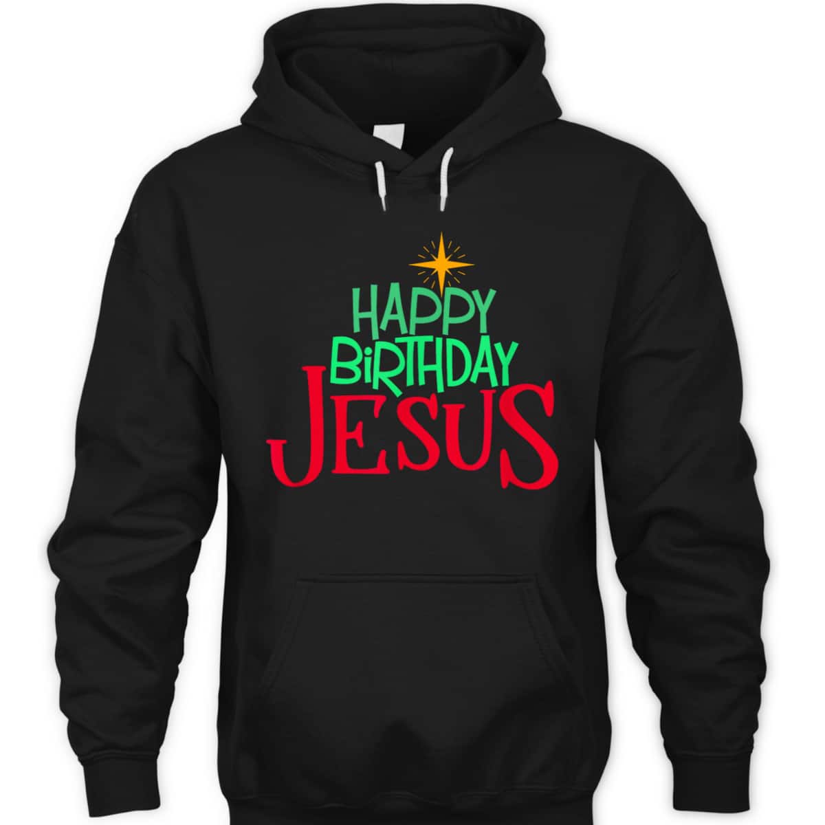Christian Christmas Happy Birthday Jesus T-Shirt