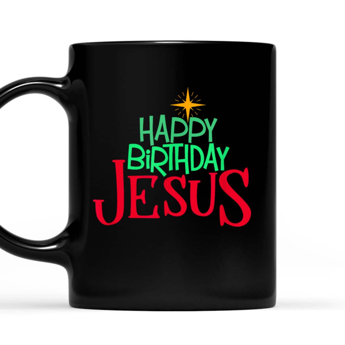 Christian Christmas Happy Birthday Jesus T-Shirt