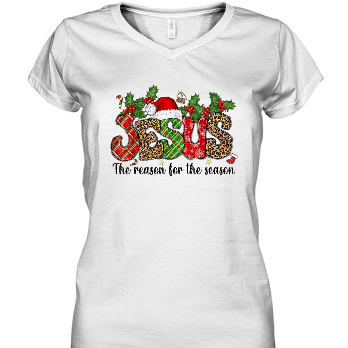 Jesus Is The Reason For The Season Christmas Faith Christian T-Shirt Jesus Is The Reason For The Season Christmas Faith Christian T-Shirt