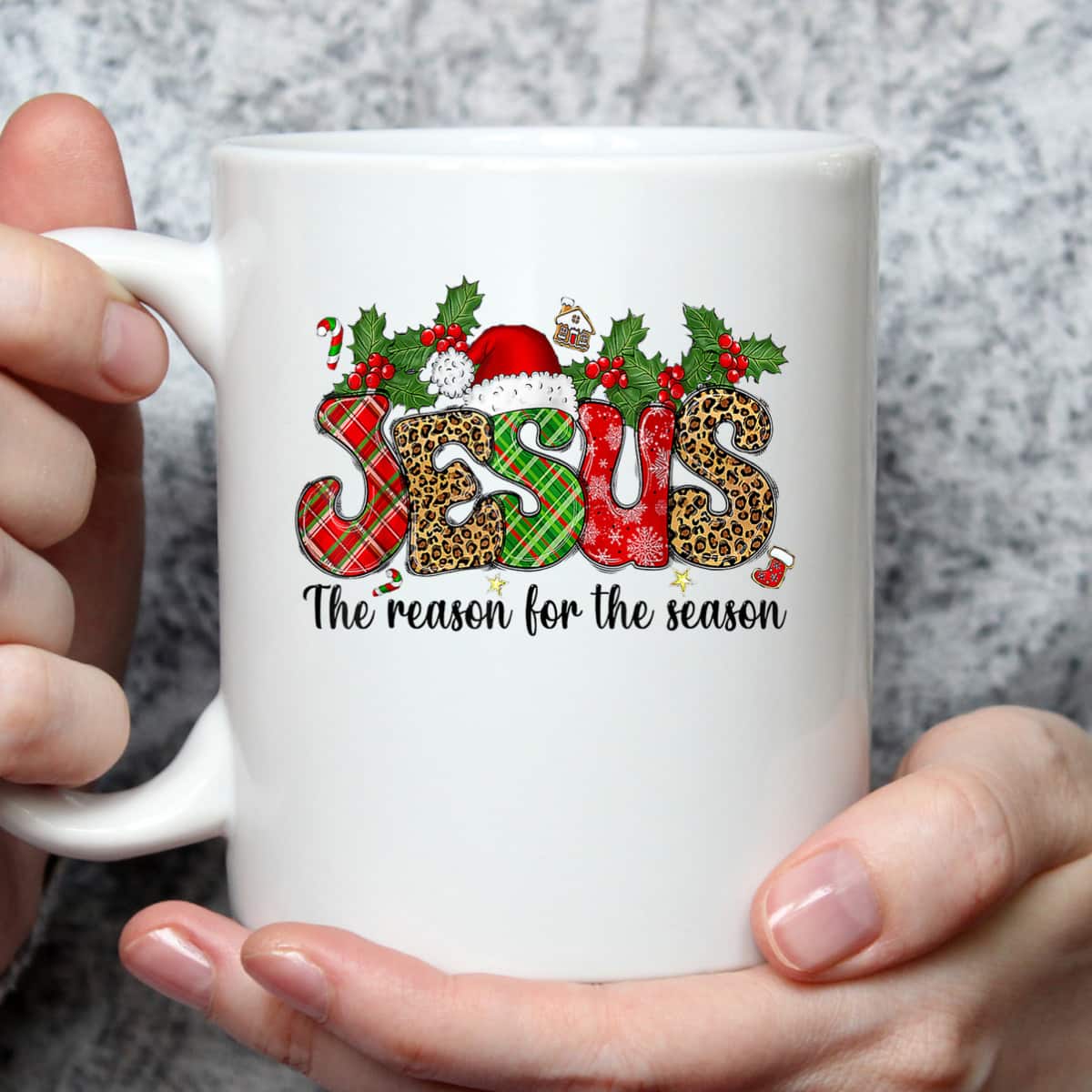 Jesus Is The Reason For The Season Christmas Faith Christian T-Shirt Jesus Is The Reason For The Season Christmas Faith Christian T-Shirt