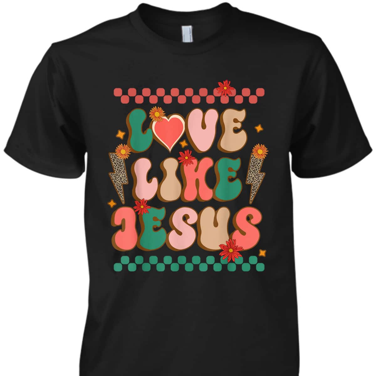 Love Like Jesus Merry Christmas Xmas Christian T-Shirt Love Like Jesus Merry Christmas Xmas Christian T-Shirt