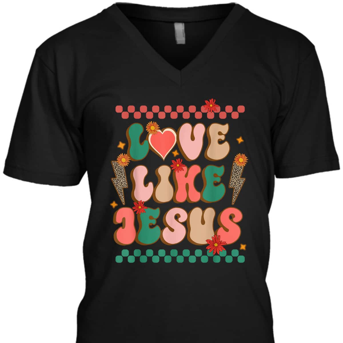 Love Like Jesus Merry Christmas Xmas Christian T-Shirt Love Like Jesus Merry Christmas Xmas Christian T-Shirt