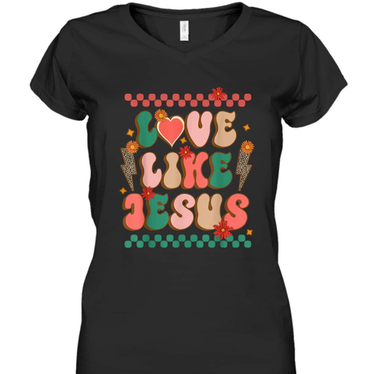 Love Like Jesus Merry Christmas Xmas Christian T-Shirt Love Like Jesus Merry Christmas Xmas Christian T-Shirt