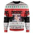 Christmas Ugly Ugly Christmas Sweater Christian Religious Gift Japanese Moshi Moshi Jesus Desu