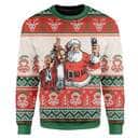 Santa And Jesus Selfie Christmas Ugly Ugly Christmas Sweater