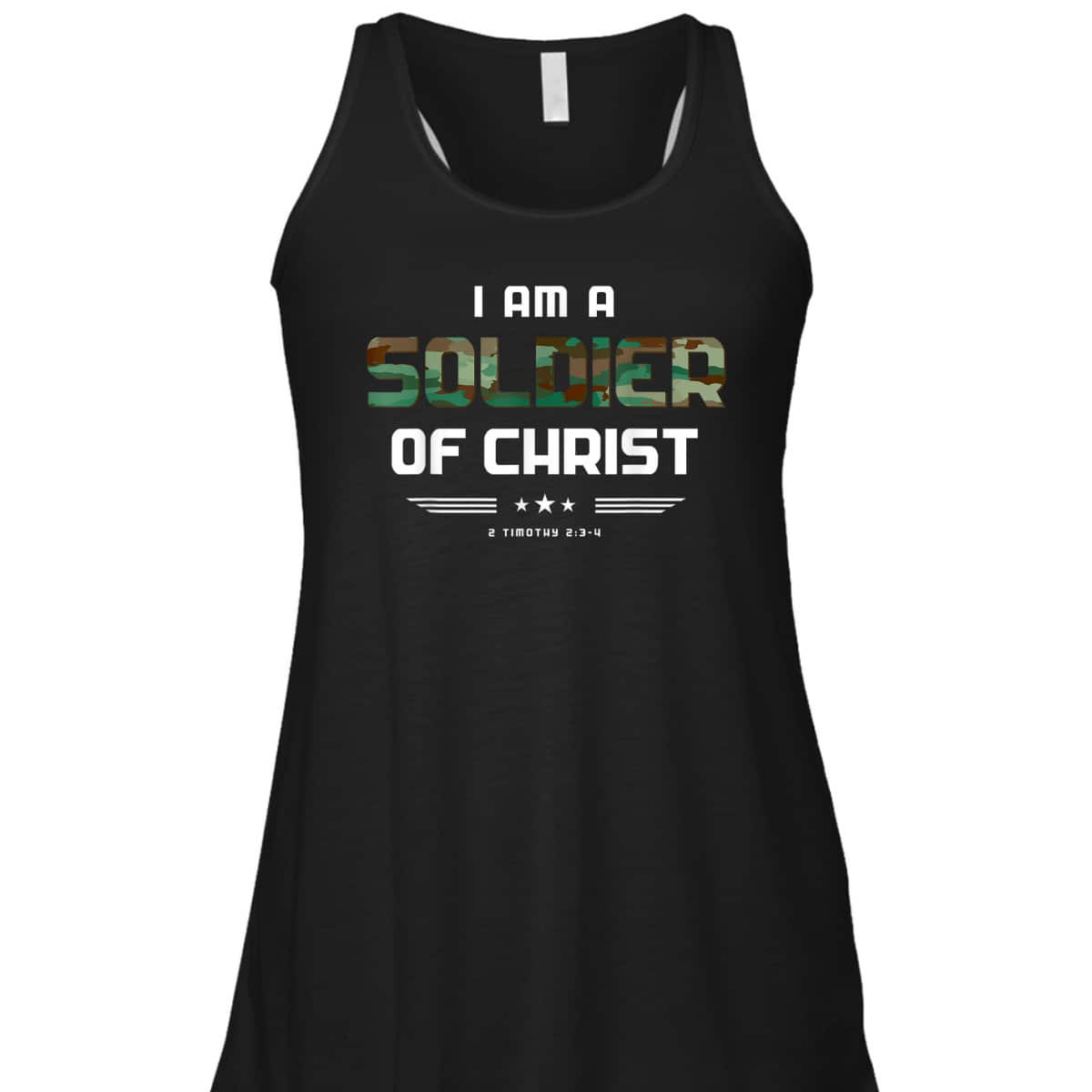 Christian Religious Bible Verse Soldier Of Christ Timothy T-Shirt