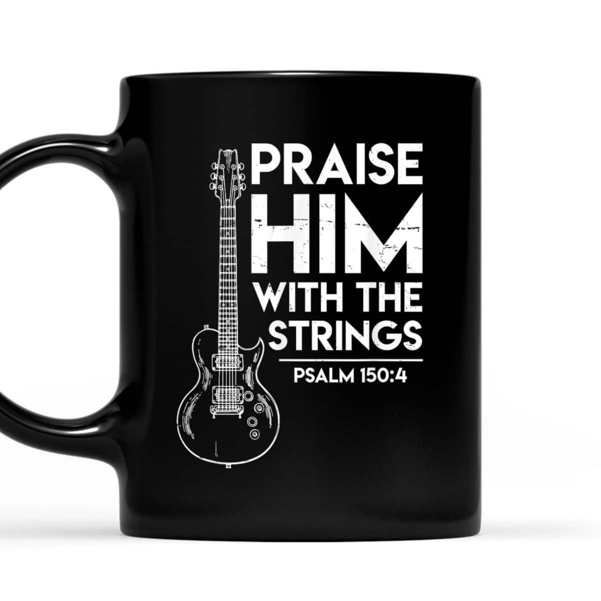 Praise Him Christian Worship Electric Guitar Jesus Bible Verse Religious T-Shirt Praise Him Christian Worship Electric Guitar Jesus Bible Verse Religious T-Shirt