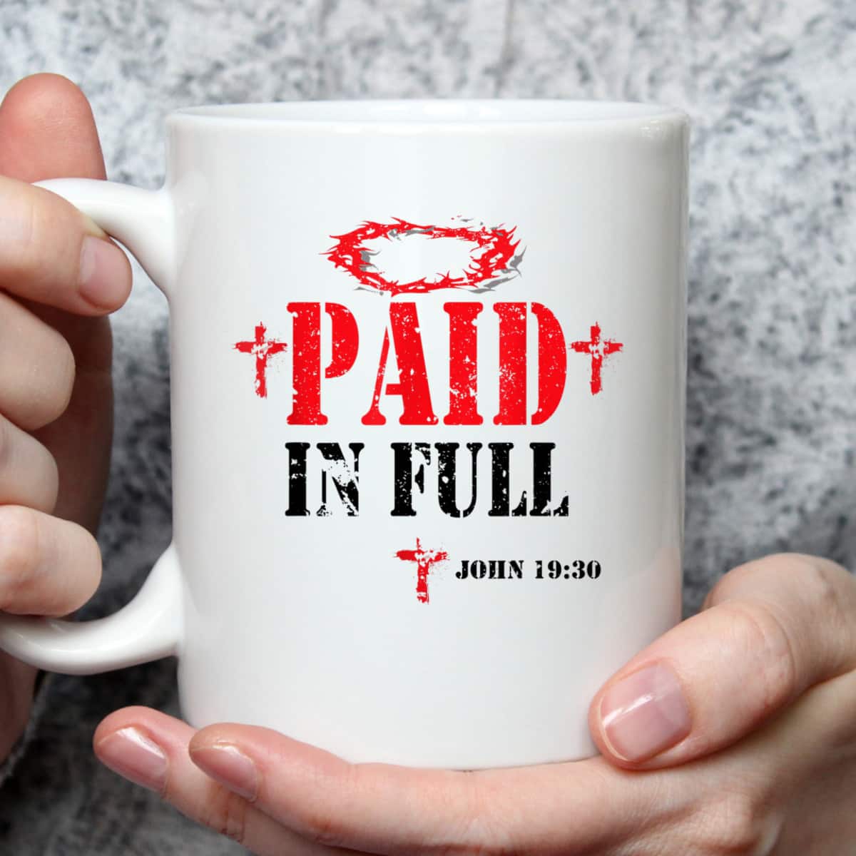 Paid In Full John 19:30 Bible Verse Jesus Christian Religious T-Shirt