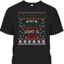 Bible Verse My Favorite Christmas Light Is Jesus Ugly Christmas T-Shirt Christian Religious Bible Verse My Favorite Christmas Light Is Jesus Ugly Christmas T-Shirt Christian Religious
