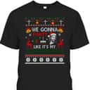 We Gonna Party Like It's My Birthday Jesus Christmas Ugly Christian Religious T-Shirt