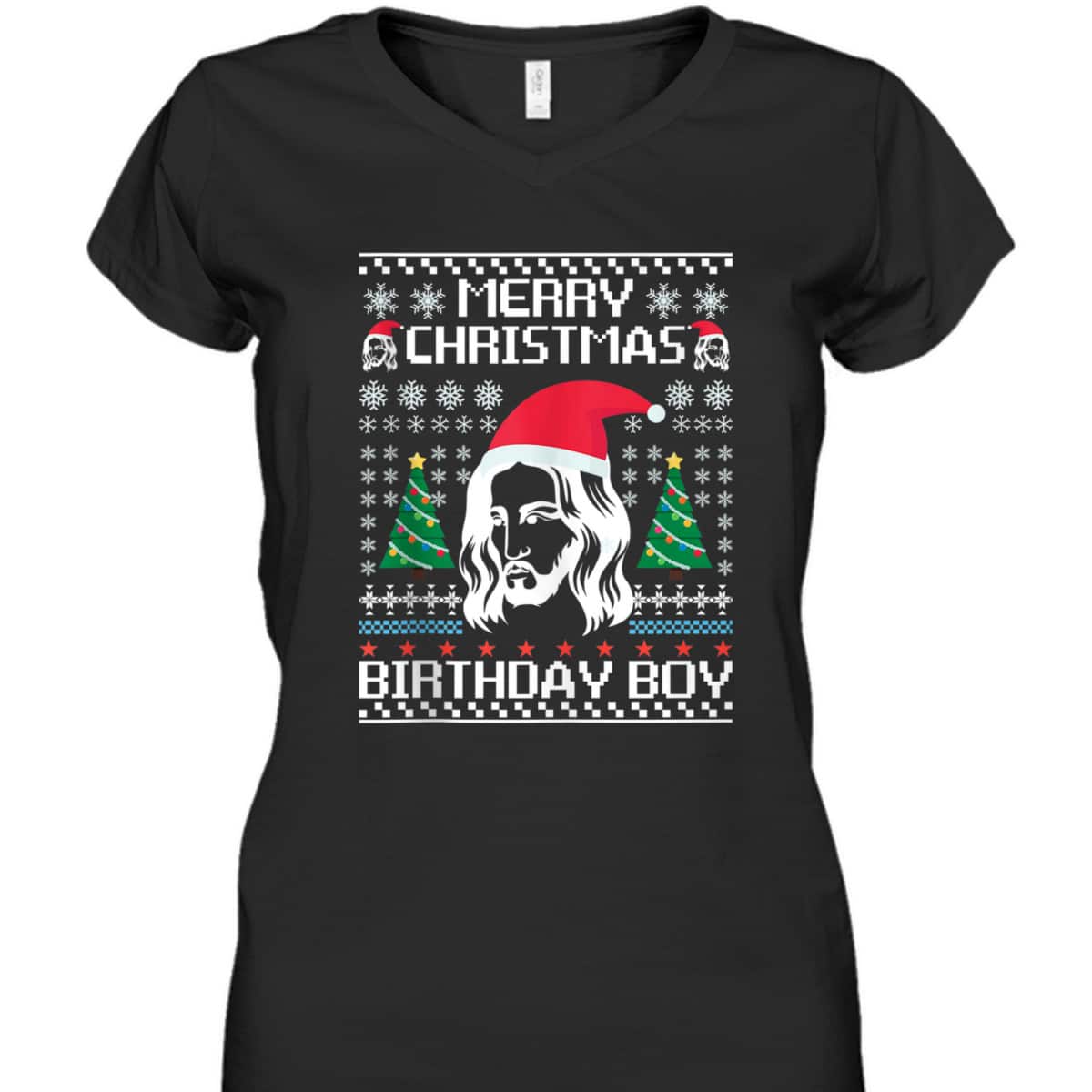 Jesus Birthday Ugly Christmas T-Shirt Christian Religious Merry Christmas Jesus Birthday Ugly Christmas T-Shirt Christian Religious Merry Christmas