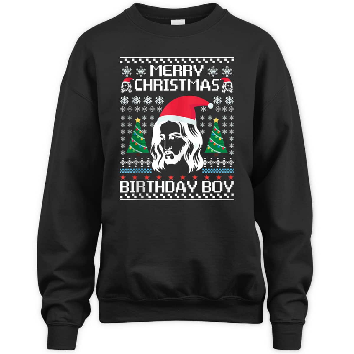 Jesus Birthday Ugly Christmas T-Shirt Christian Religious Merry Christmas Jesus Birthday Ugly Christmas T-Shirt Christian Religious Merry Christmas