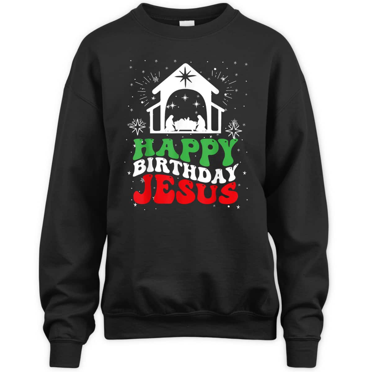 Happy Birthday Jesus Christian Religious True Story T-Shirt Happy Birthday Jesus Christian Religious True Story T-Shirt