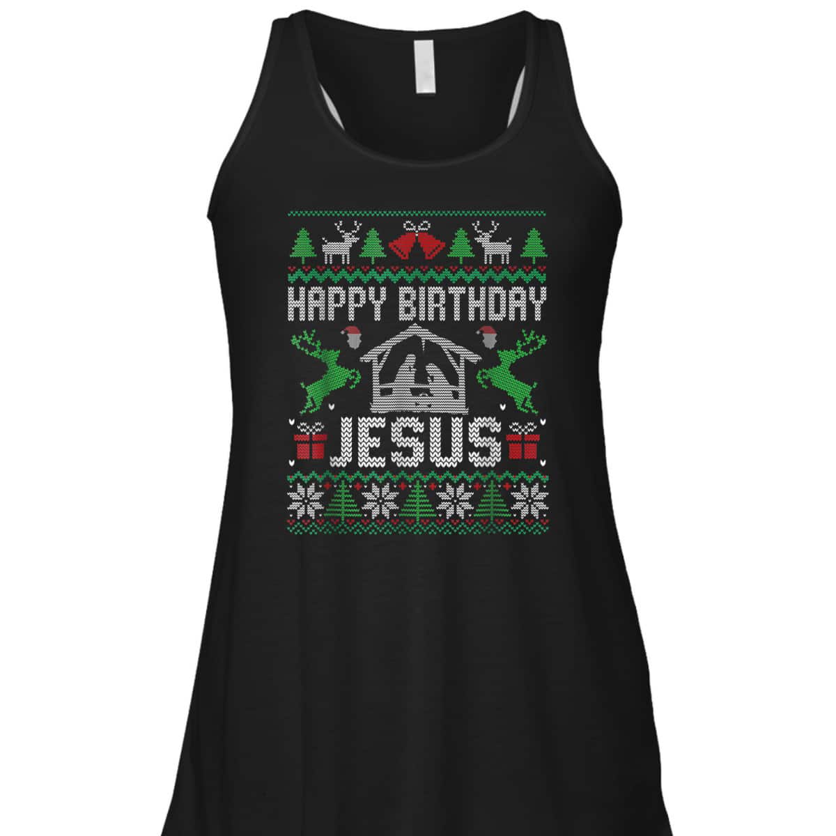 Christmas Happy Birthday Jesus Holiday Ugly Christian Religious T-Shirt Christmas Happy Birthday Jesus Holiday Ugly Christian Religious T-Shirt