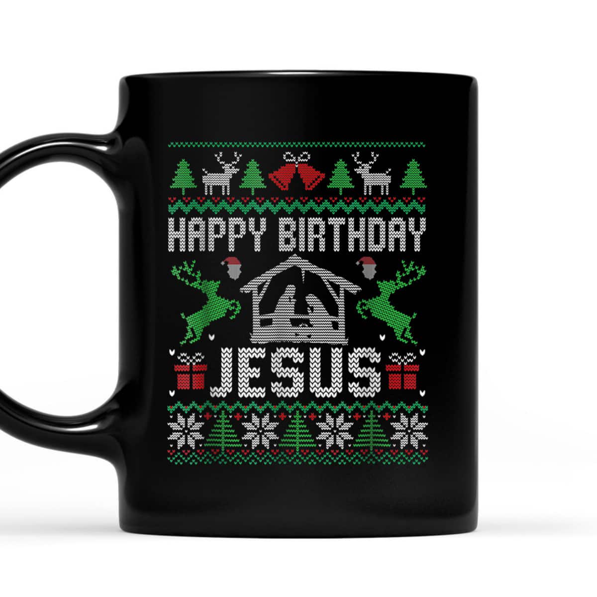 Christmas Happy Birthday Jesus Holiday Ugly Christian Religious T-Shirt Christmas Happy Birthday Jesus Holiday Ugly Christian Religious T-Shirt