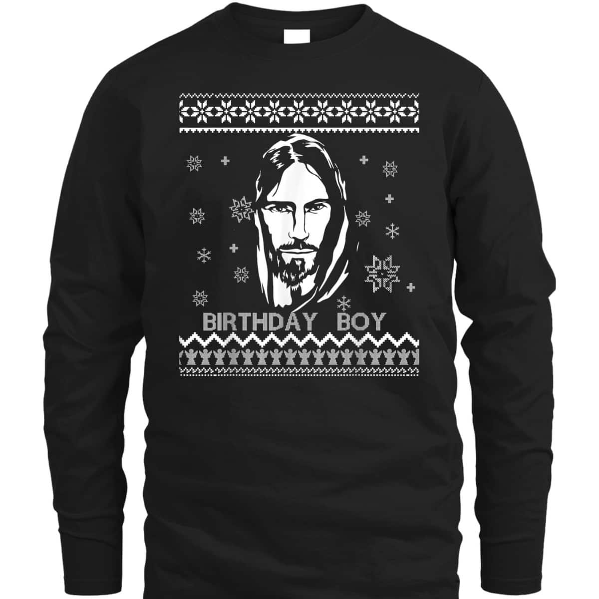 Jesus Birthday Boy Christmas Party Christian Religious T-Shirt Jesus Birthday Boy Christmas Party Christian Religious T-Shirt