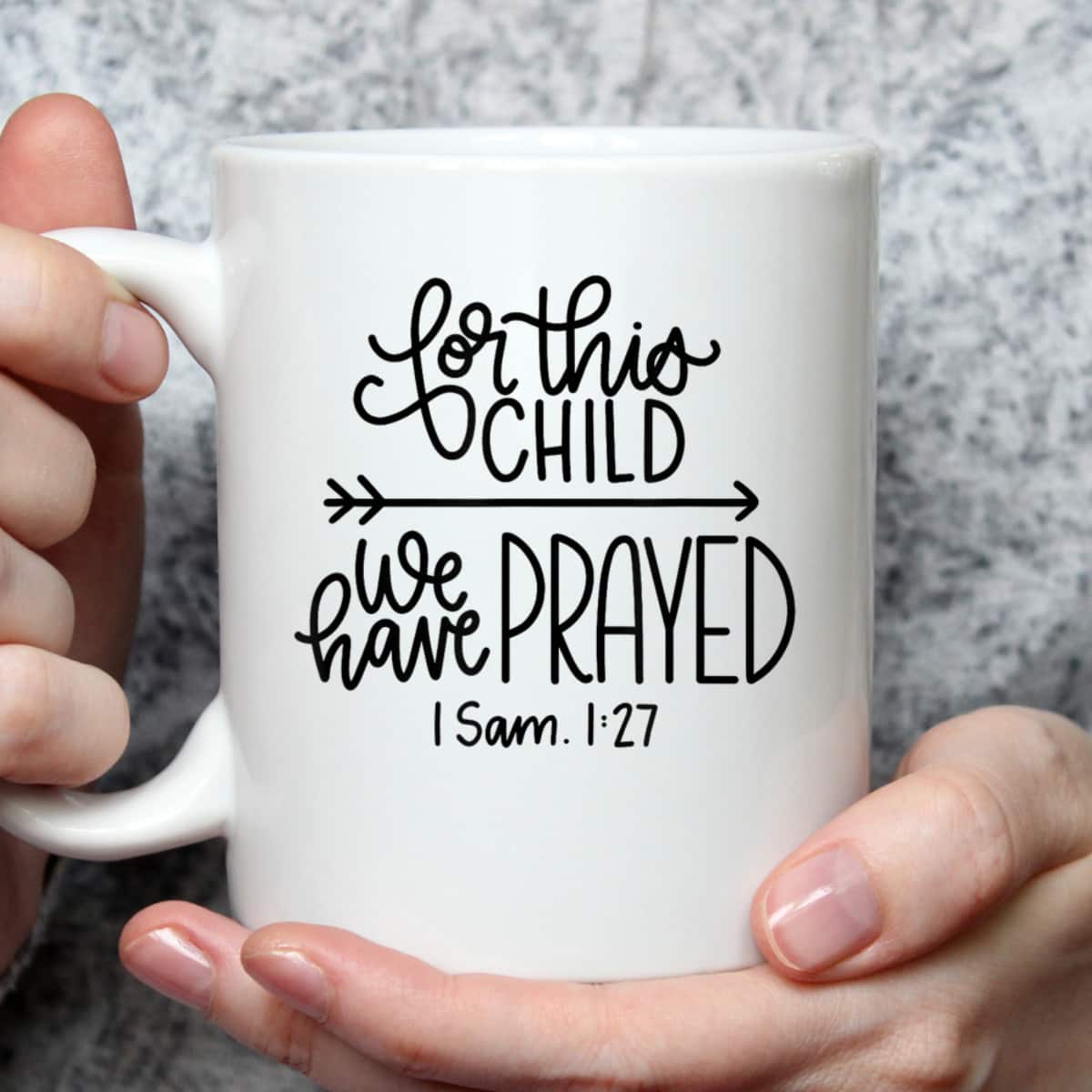 We Have Prayed For This Child Celebrate Baby Jesus Bible Verse T-Shirt