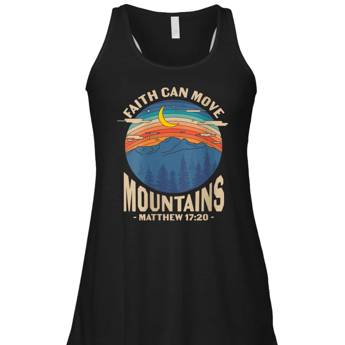 Christian Bible Verse Faith Can Move Mountains Jesus God Religious T-Shirt Christian Bible Verse Faith Can Move Mountains Jesus God Religious T-Shirt