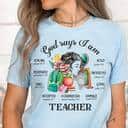 God Says I Am Teacher Back To School Teacher Christian T-Shirt God Says I Am Teacher Back To School Teacher Christian T-Shirt