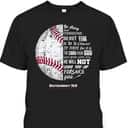 Christian Baseball Deuteronomy 316 Bible Verse Faith God Be Strong And Courageous T-Shirt Christian Baseball Deuteronomy 316 Bible Verse Faith God Be Strong And Courageous T-Shirt