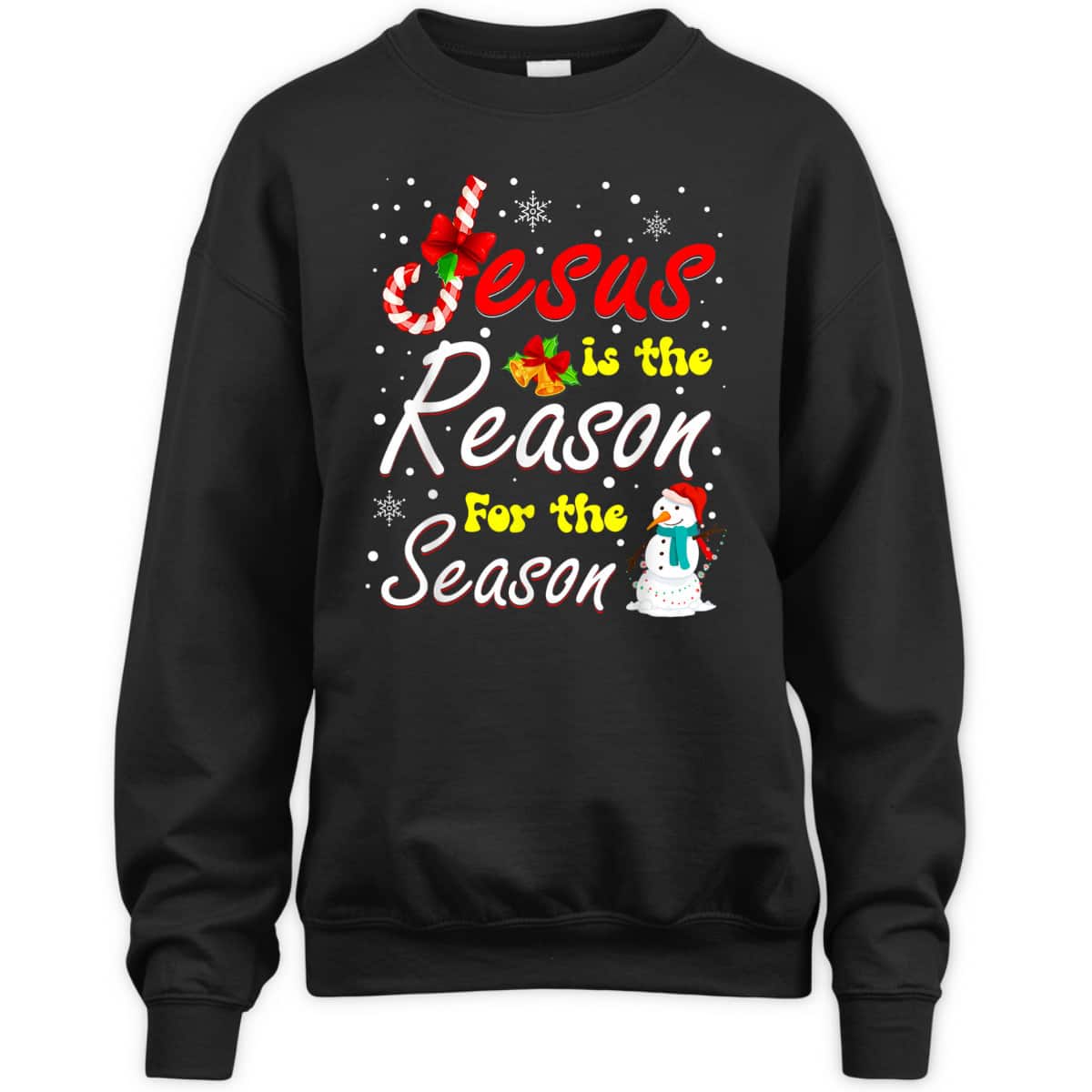 Christian Jesus The Reason Christmas Stocking Stuffer T-Shirt Christian Jesus The Reason Christmas Stocking Stuffer T-Shirt