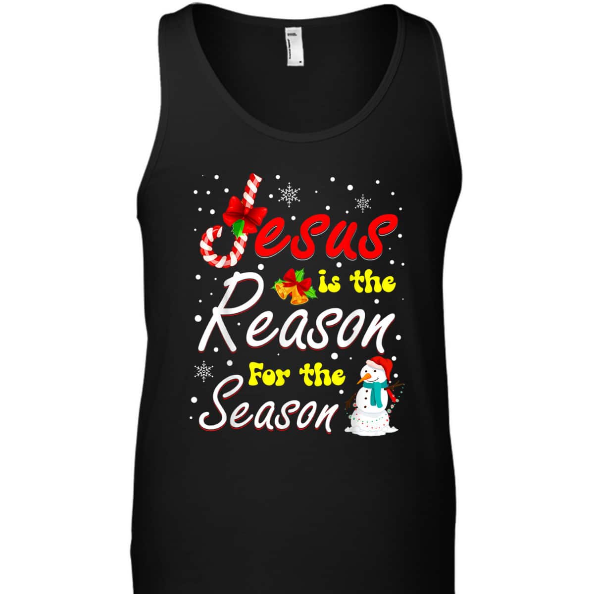 Christian Jesus The Reason Christmas Stocking Stuffer T-Shirt