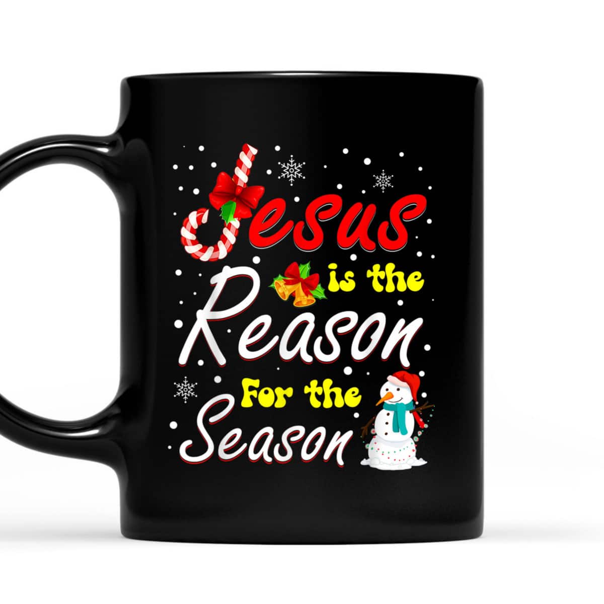 Christian Jesus The Reason Christmas Stocking Stuffer T-Shirt Christian Jesus The Reason Christmas Stocking Stuffer T-Shirt