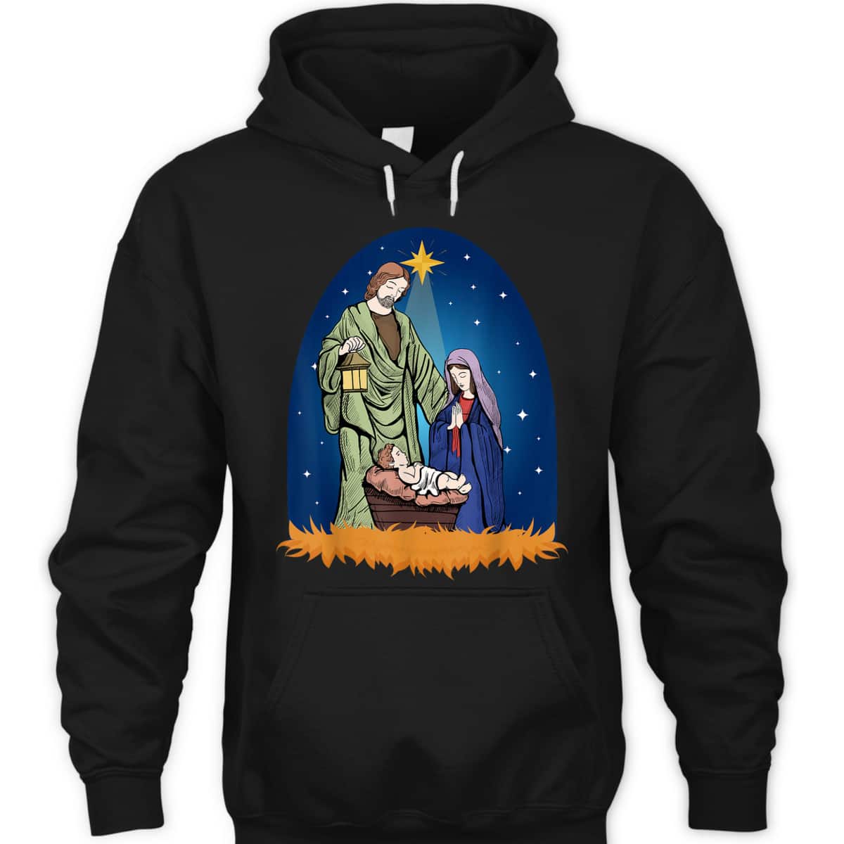 Jesus Nativity Scene True Story Christian Christmas T-Shirt Jesus Nativity Scene True Story Christian Christmas T-Shirt