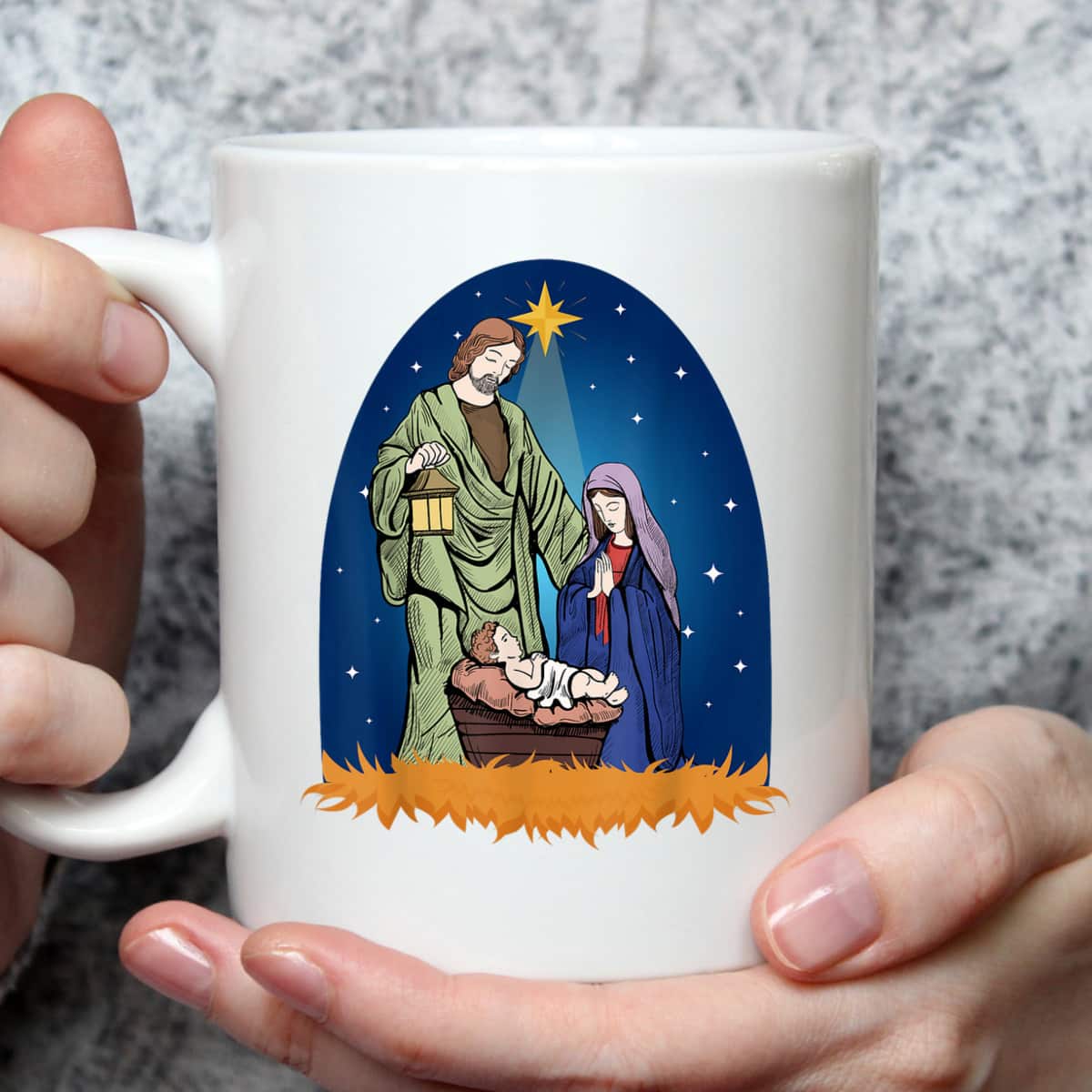 Jesus Nativity Scene True Story Christian Christmas T-Shirt Jesus Nativity Scene True Story Christian Christmas T-Shirt