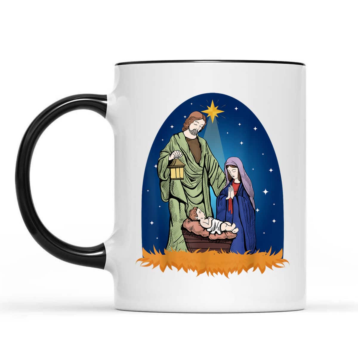 Jesus Nativity Scene True Story Christian Christmas T-Shirt Jesus Nativity Scene True Story Christian Christmas T-Shirt
