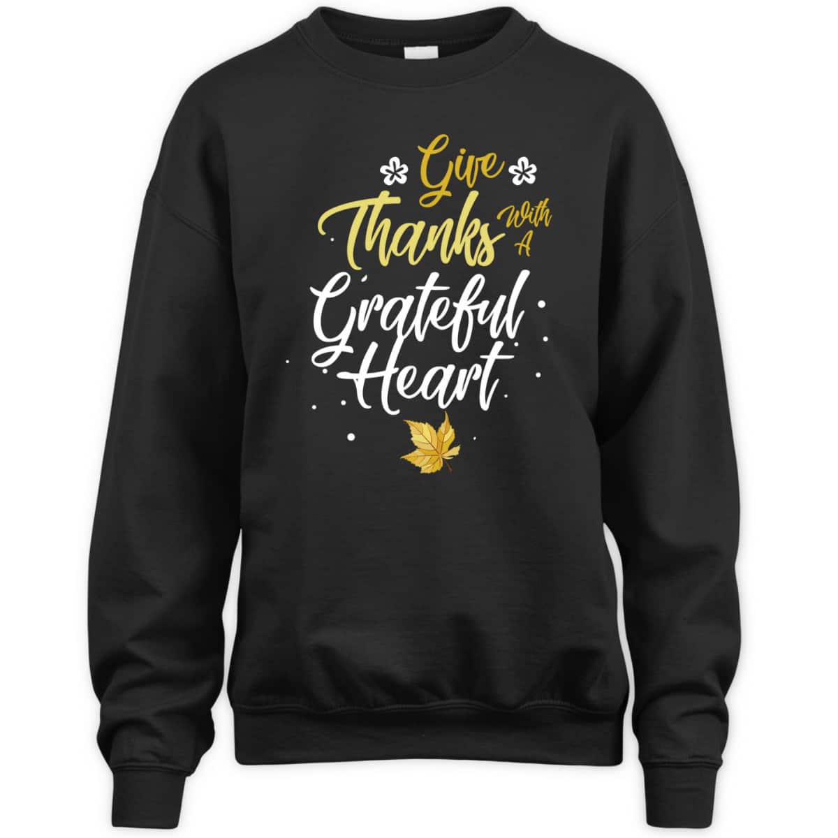 Give Thanks With Grateful Heart Religious Inspiring Christian T-Shirt Give Thanks With Grateful Heart Religious Inspiring Christian T-Shirt