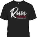 1 Corinthians 926 Christian And Faith T-Shirt Running Runner Run With Purpose Bible Verse