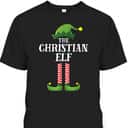 Christian Elf Christmas Party T-Shirt For Your Family And Friend Christian Elf Christmas Party T-Shirt For Your Family And Friend
