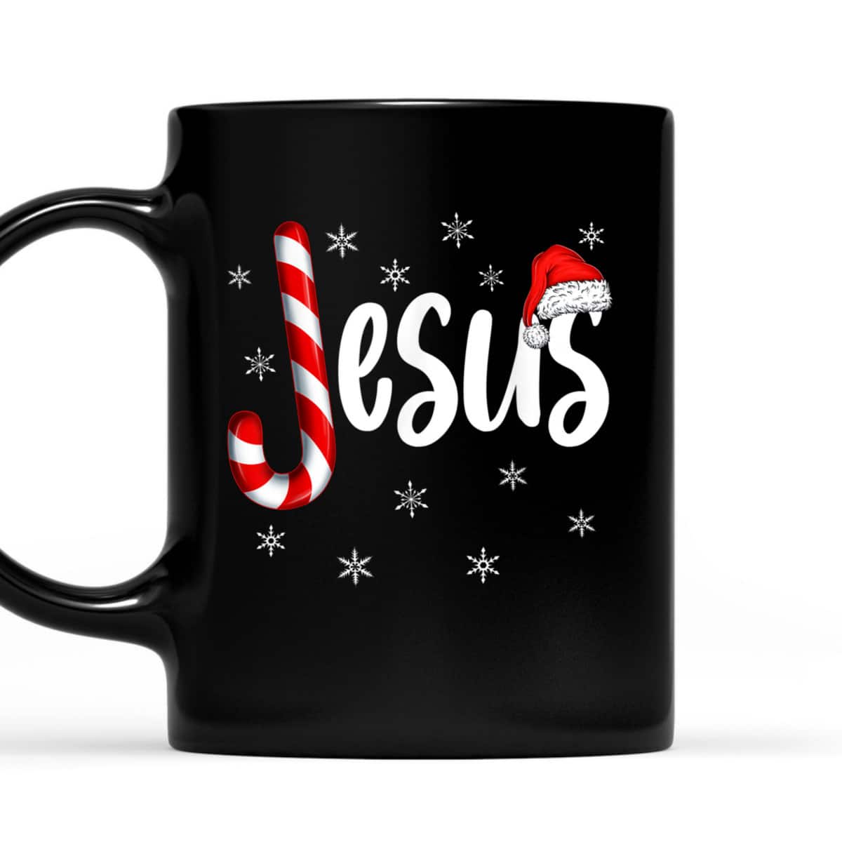 Christian Jesus Is The Reason Candy Cane Religious Christmas T-Shirt Christian Jesus Is The Reason Candy Cane Religious Christmas T-Shirt