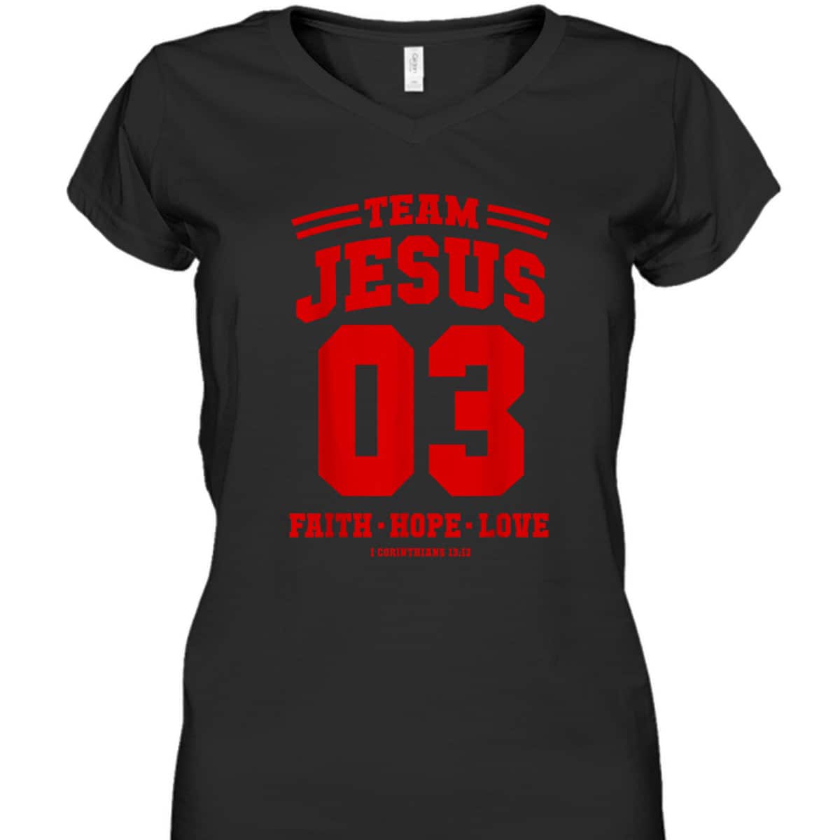Christian Religious T-Shirt Team Jesus 03 Faith Hope Love Christian Religious T-Shirt Team Jesus 03 Faith Hope Love