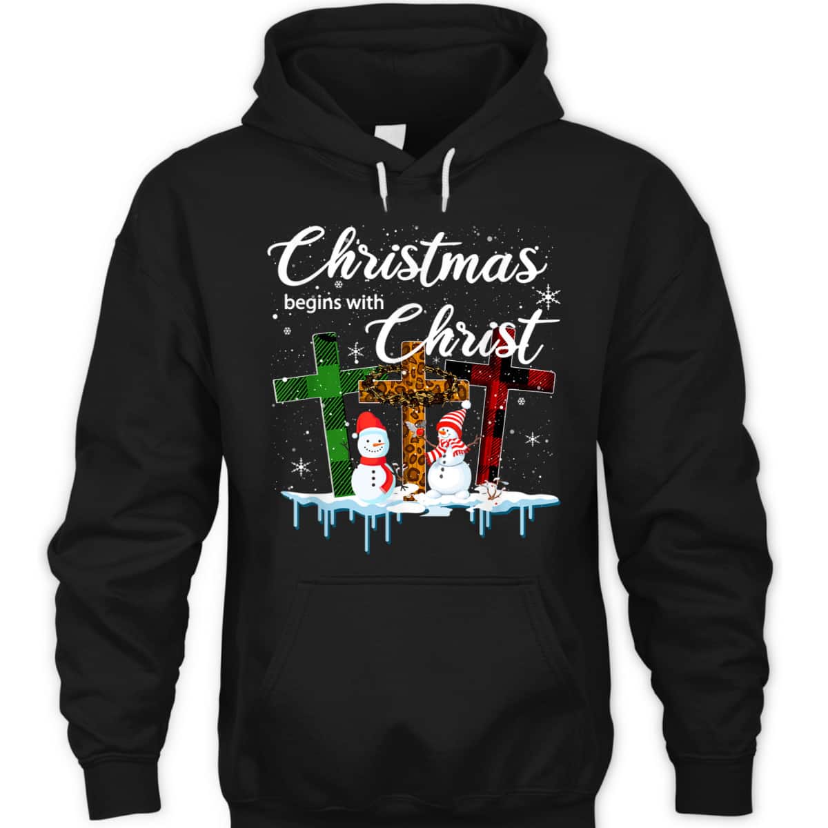 Christmas Begins With Christ Costume Xmas Christian T-Shirt Christmas Begins With Christ Costume Xmas Christian T-Shirt