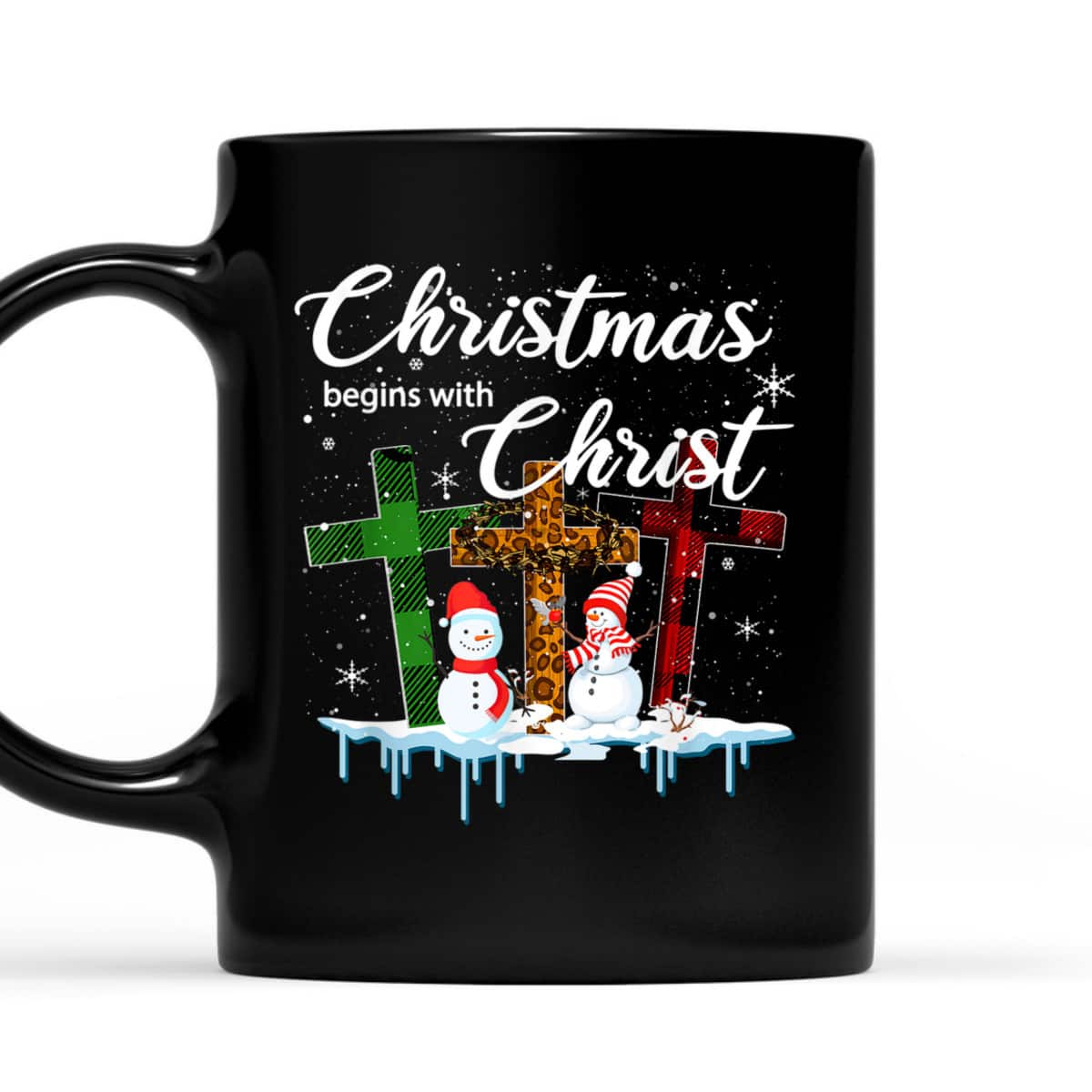 Christmas Begins With Christ Costume Xmas Christian T-Shirt Christmas Begins With Christ Costume Xmas Christian T-Shirt